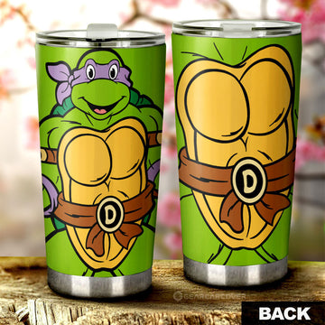 Donatello Tumbler Cup Custom Ninja Turtle Car Accessories - Gearcarcover - 1