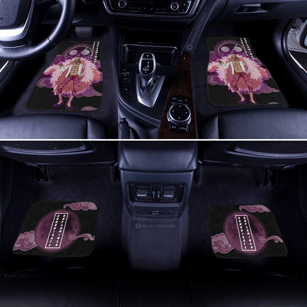 Donquixote Doflamingo Car Floor Mats Custom Car Accessories For Fans - Gearcarcover - 3