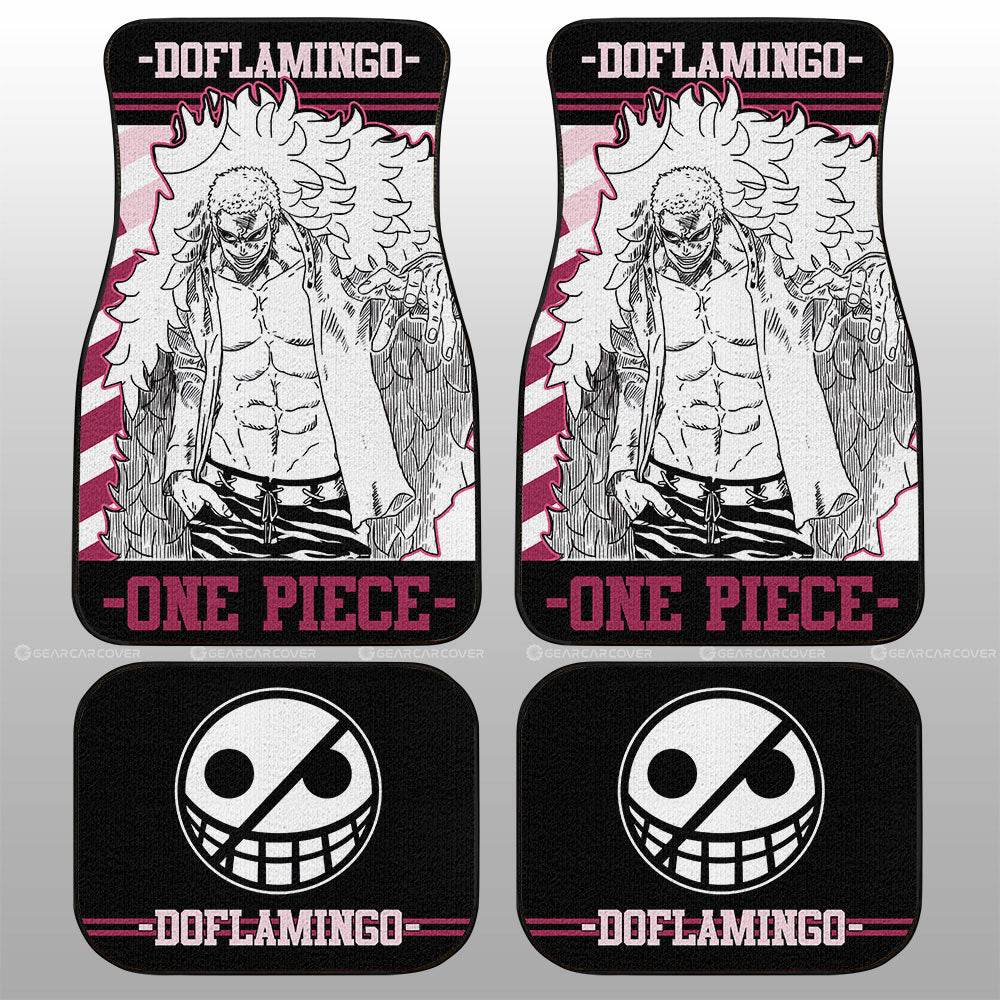 Donquixote Doflamingo Car Floor Mats Custom Car Accessories - Gearcarcover - 1