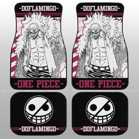 Donquixote Doflamingo Car Floor Mats Custom Car Accessories - Gearcarcover - 1