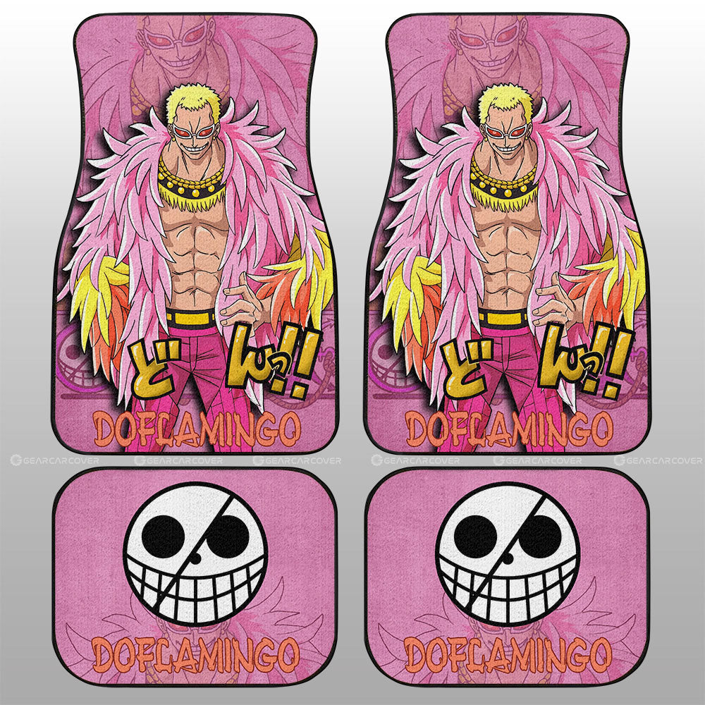 Donquixote Doflamingo Car Floor Mats Custom Car Accessories - Gearcarcover - 1