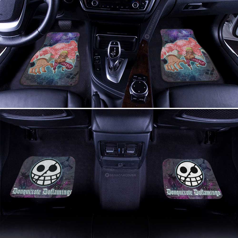 Donquixote Doflamingo Car Floor Mats Custom Car Accessories Manga Galaxy Style - Gearcarcover - 3