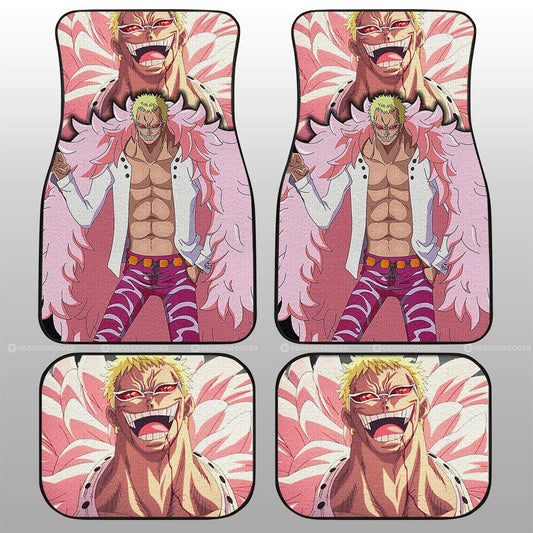 Donquixote Doflamingo Car Floor Mats Custom Car Interior Accessories - Gearcarcover - 2