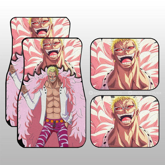 Donquixote Doflamingo Car Floor Mats Custom Car Interior Accessories - Gearcarcover - 1