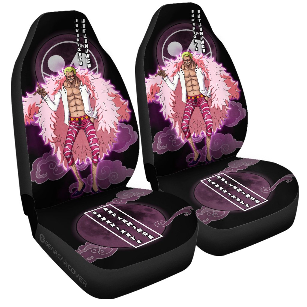 Donquixote Doflamingo Car Seat Covers Custom Car Accessories For Fans - Gearcarcover - 3