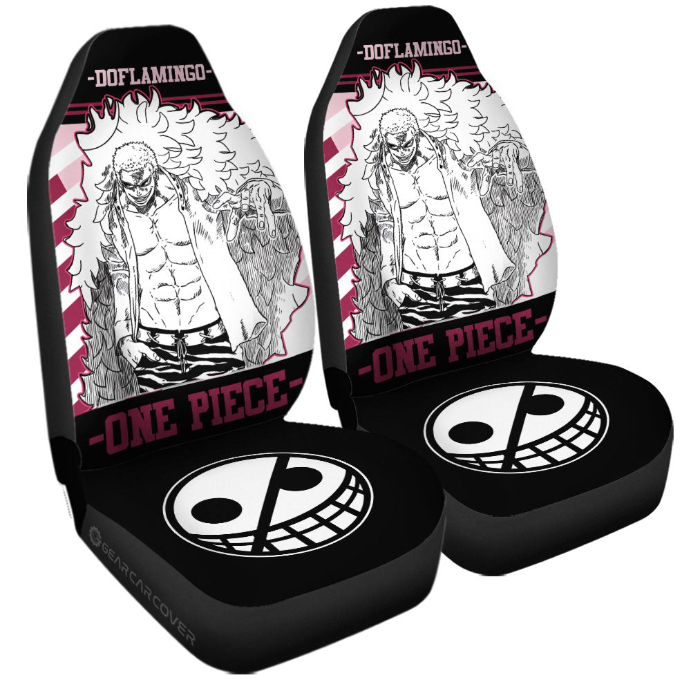 Donquixote Doflamingo Car Seat Covers Custom Car Accessories - Gearcarcover - 1