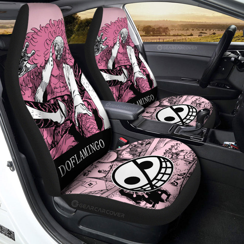 Donquixote Doflamingo Car Seat Covers Custom Car Accessories - Gearcarcover - 2