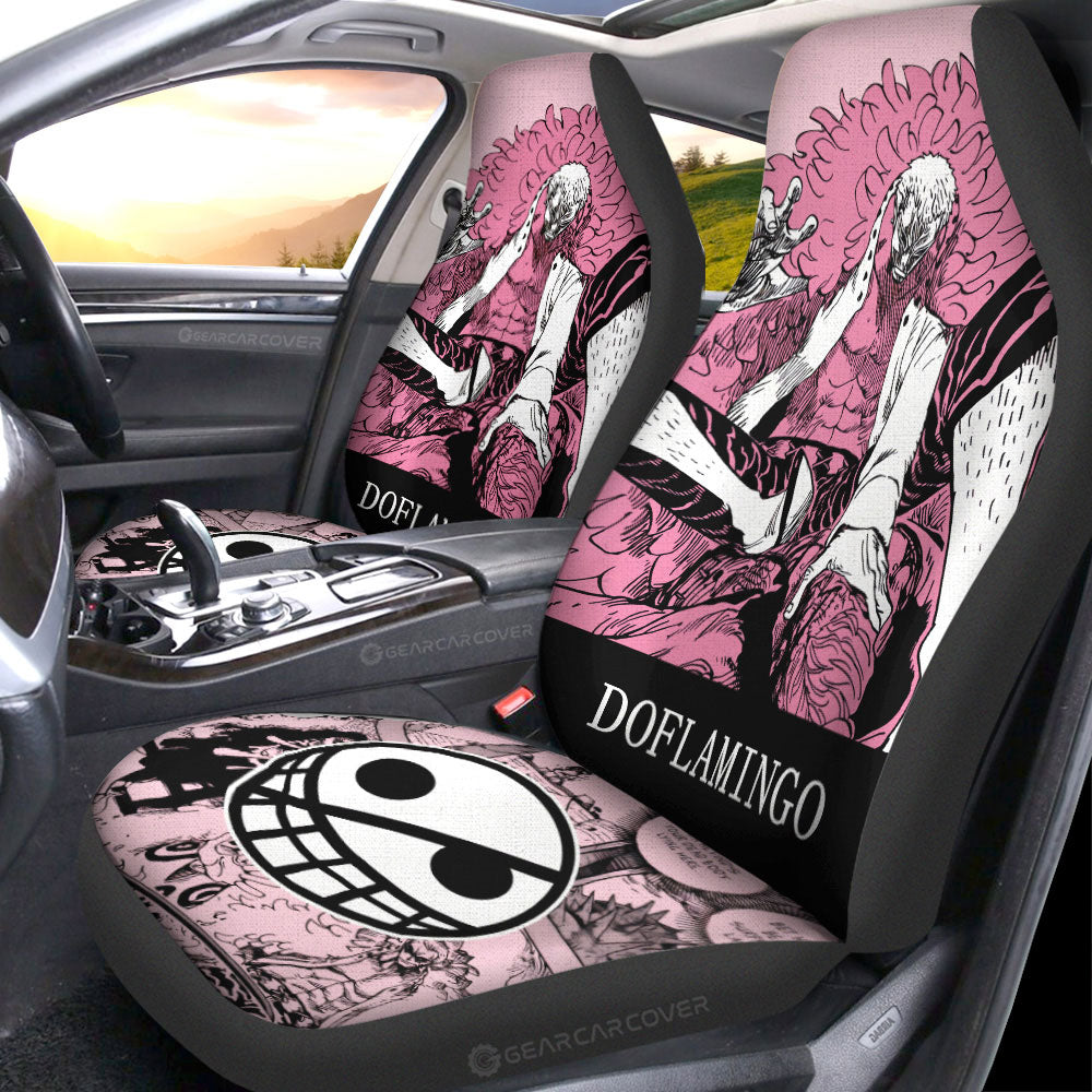 Donquixote Doflamingo Car Seat Covers Custom Car Accessories - Gearcarcover - 3