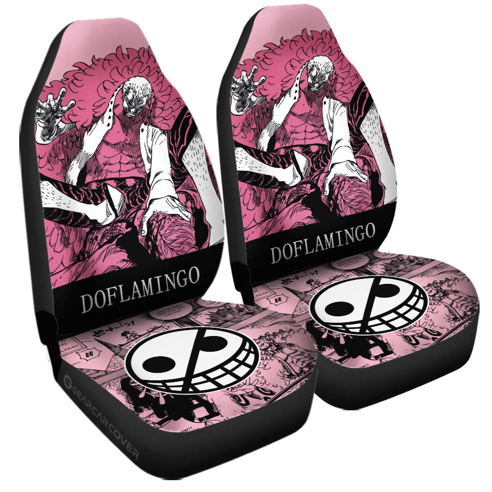 Donquixote Doflamingo Car Seat Covers Custom Car Accessories - Gearcarcover - 1