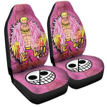 Donquixote Doflamingo Car Seat Covers Custom Car Accessories - Gearcarcover - 1