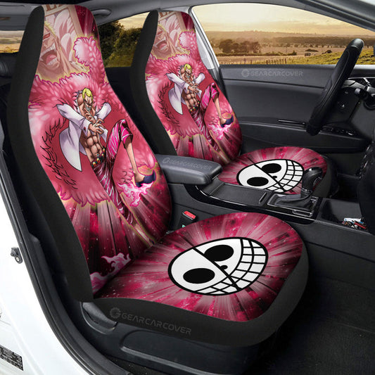 Donquixote Doflamingo Car Seat Covers Custom Car Interior Accessories - Gearcarcover - 2