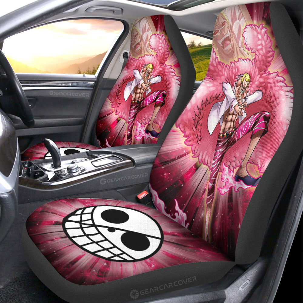 Donquixote Doflamingo Car Seat Covers Custom Car Interior Accessories - Gearcarcover - 1