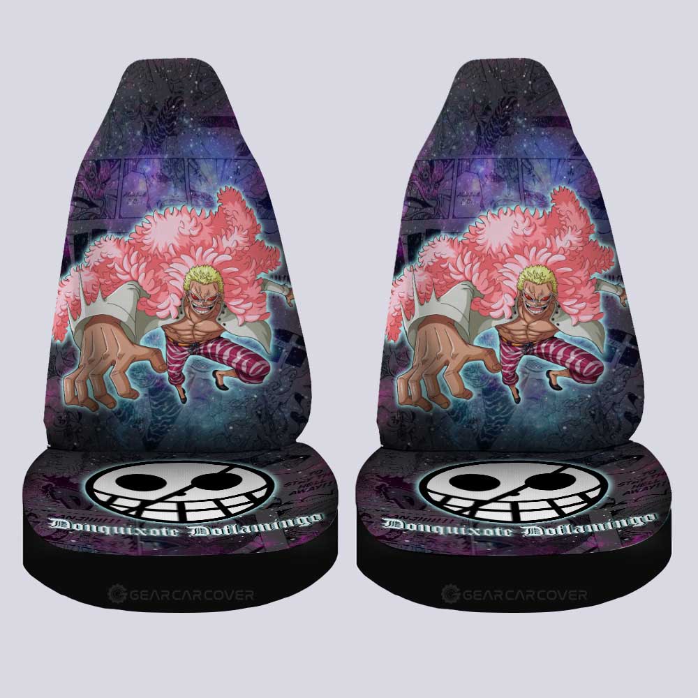 Donquixote Doflamingo Car Seat Covers Custom Galaxy Style Car Accessories - Gearcarcover - 4