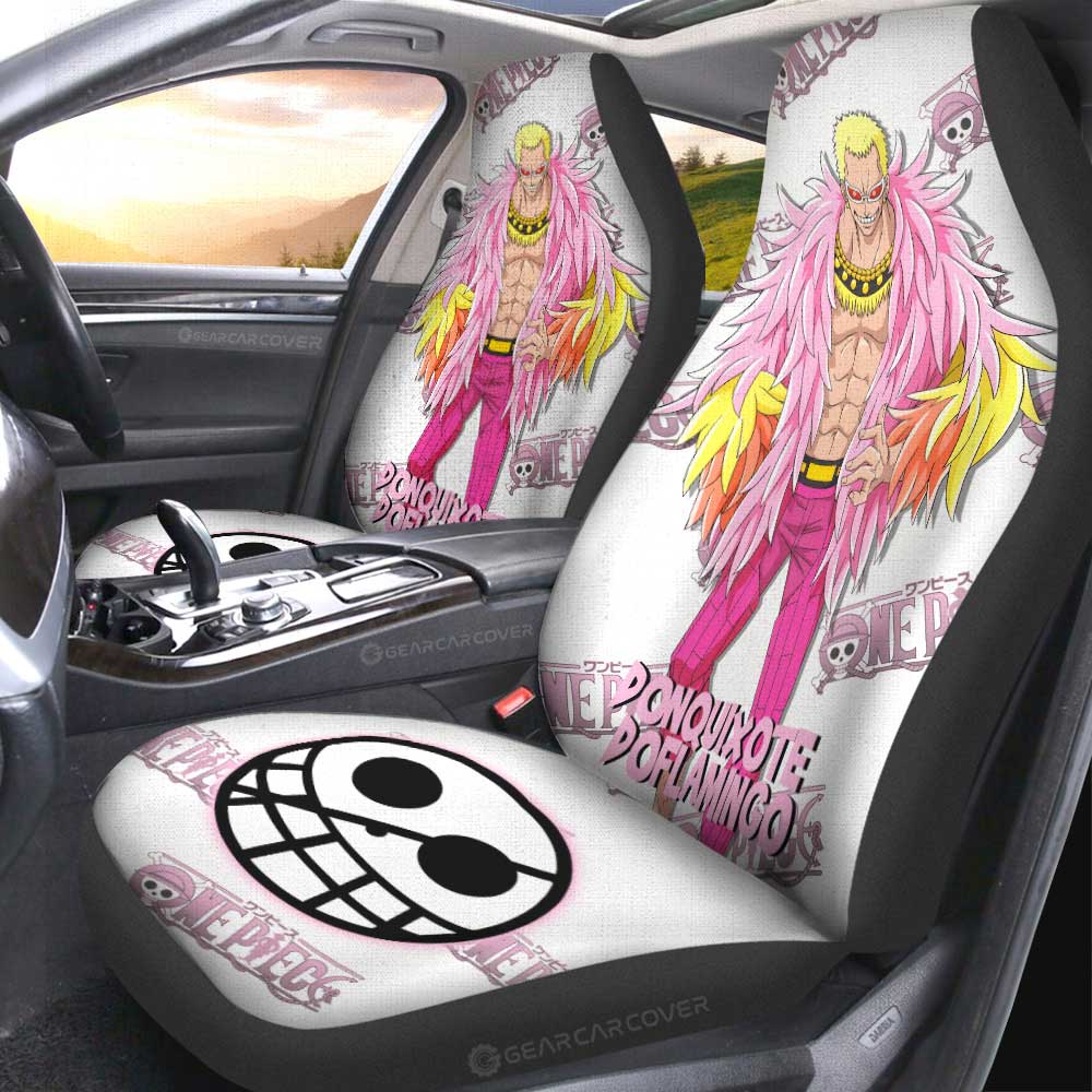 Donquixote Doflamingo Car Seat Covers Custom - Gearcarcover - 2