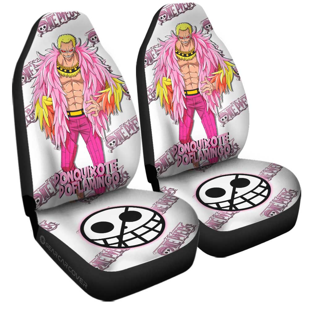 Donquixote Doflamingo Car Seat Covers Custom - Gearcarcover - 3