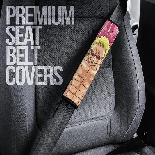 Donquixote Doflamingo Seat Belt Covers Custom Car Accessoriess - Gearcarcover - 2
