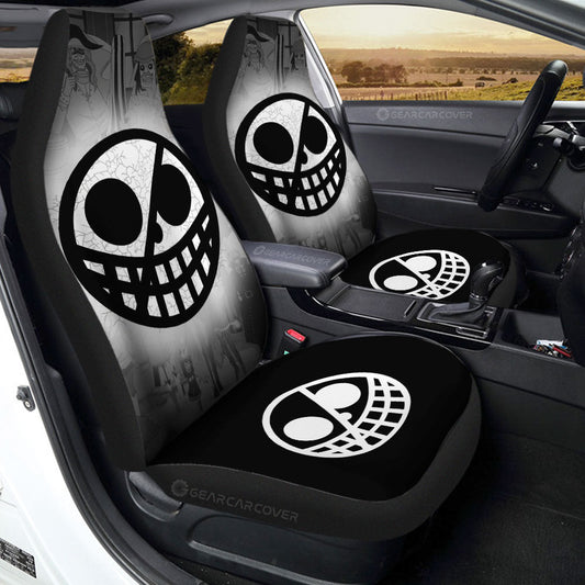 Donquixote Pirates Flag Car Seat Covers Custom Car Accessories - Gearcarcover - 1