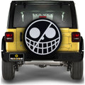 Donquixote Pirates Flag Spare Tire Covers Custom Car Accessories - Gearcarcover - 1