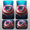 Donuts Car Floor Mats Custom Captain America Car Accessories - Gearcarcover - 1