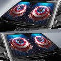 Donuts Car Sunshade Custom Captain America Car Accessories - Gearcarcover - 2