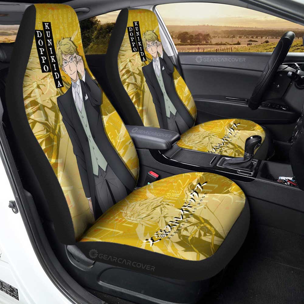 Doppo Kunikida Car Seat Covers Custom Car Accessories - Gearcarcover - 3