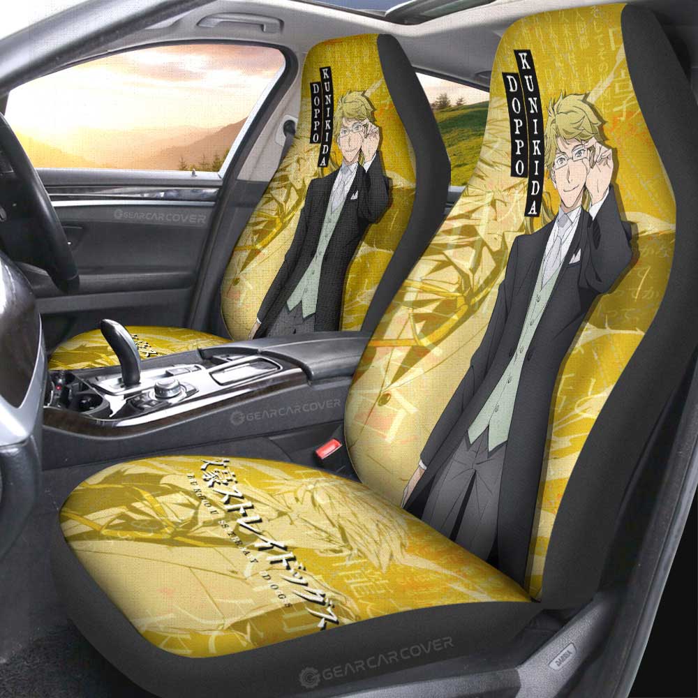 Doppo Kunikida Car Seat Covers Custom Car Accessories - Gearcarcover - 4