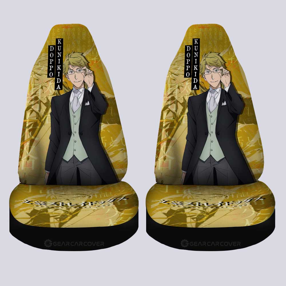 Doppo Kunikida Car Seat Covers Custom Car Accessories - Gearcarcover - 1