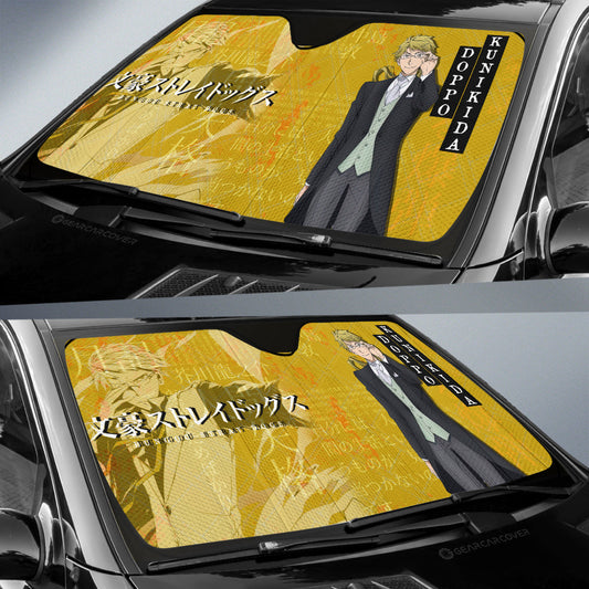 Doppo Kunikida Car Sunshade Custom Car Interior Accessories - Gearcarcover - 2