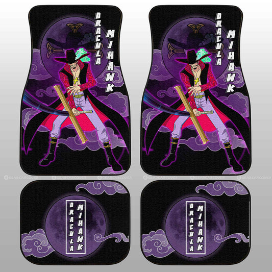 Dracule Mihawk Car Floor Mats Custom Car Accessories For Fans - Gearcarcover - 2