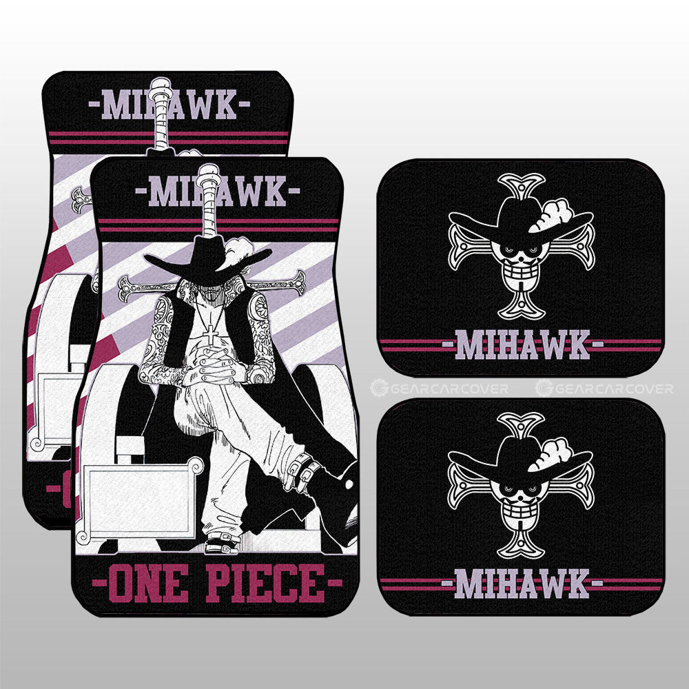 Dracule Mihawk Car Floor Mats Custom Car Accessories - Gearcarcover - 3