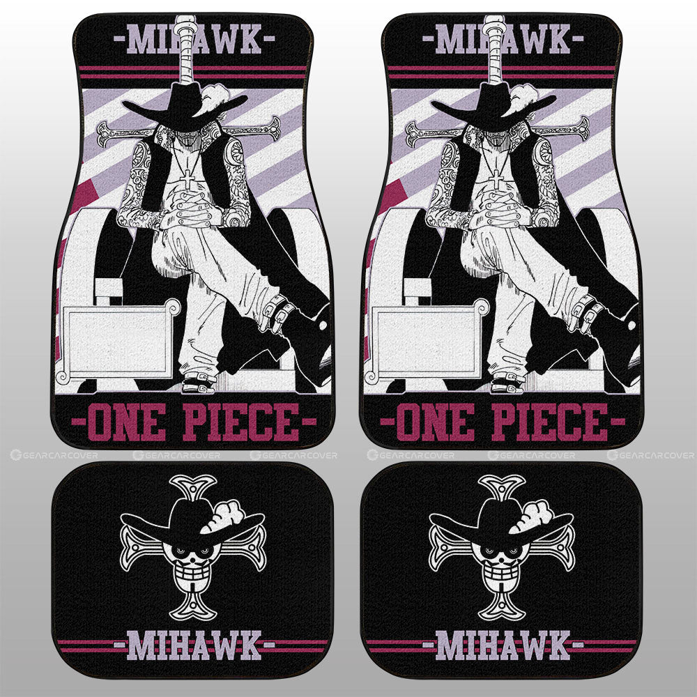 Dracule Mihawk Car Floor Mats Custom Car Accessories - Gearcarcover - 1