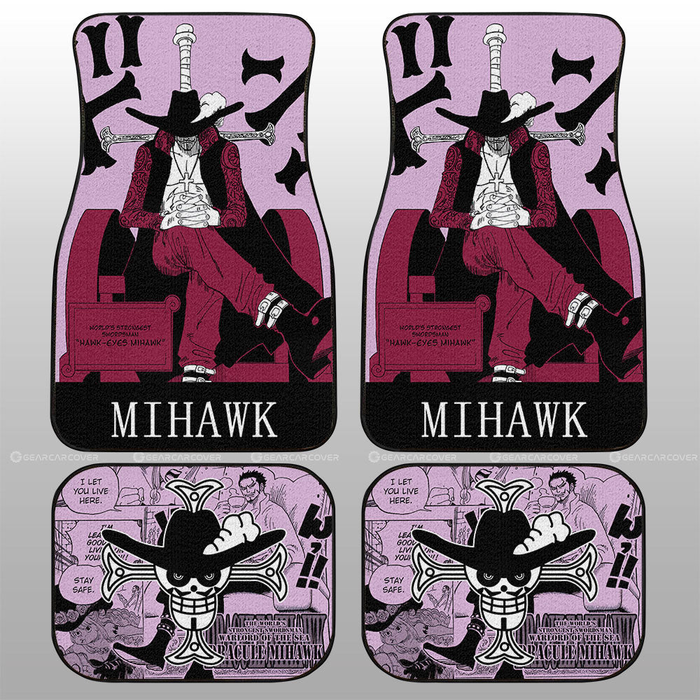 Dracule Mihawk Car Floor Mats Custom Car Accessories - Gearcarcover - 2