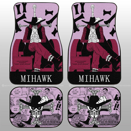 Dracule Mihawk Car Floor Mats Custom Car Accessories - Gearcarcover - 2
