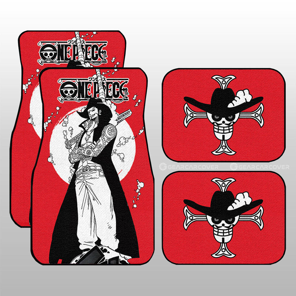 Dracule Mihawk Car Floor Mats Custom Car Accessories - Gearcarcover - 3