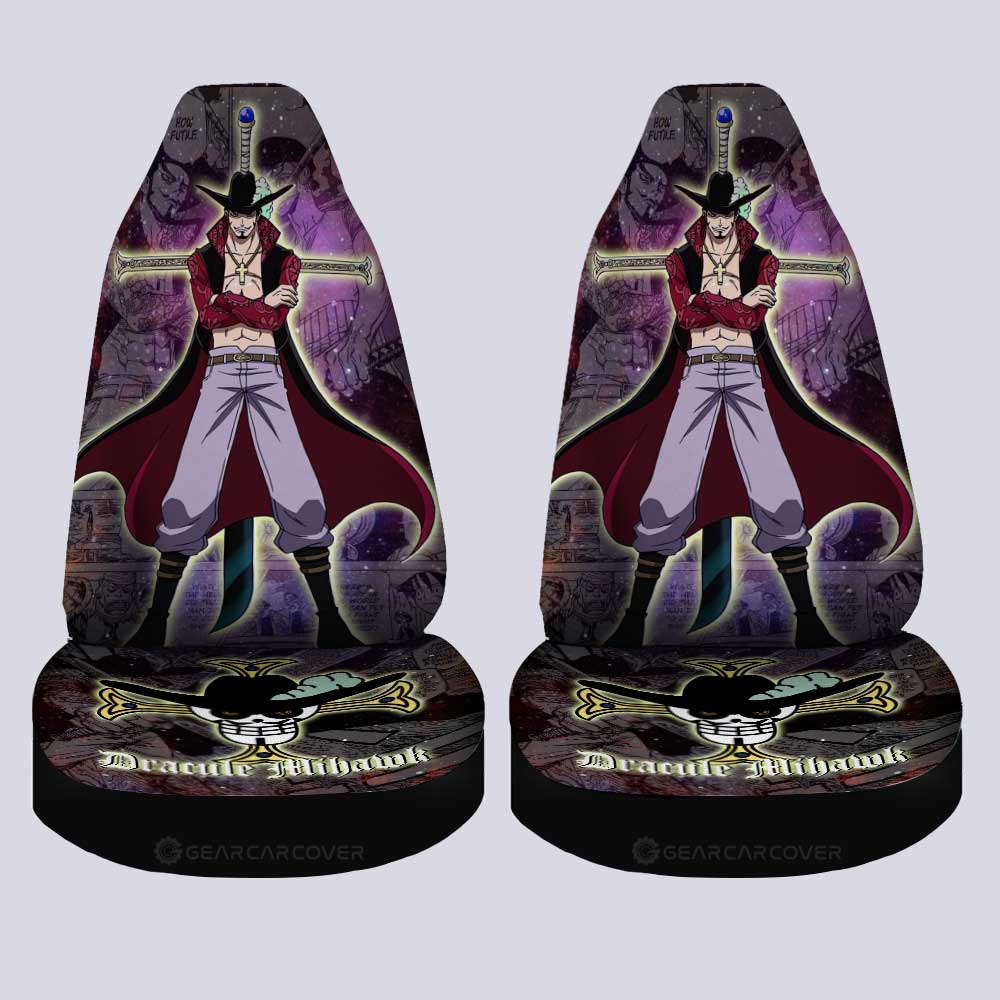 Dracule Mihawk Car Seat Covers Custom Galaxy Style Car Accessories - Gearcarcover - 4