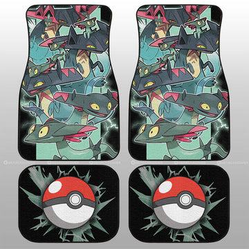 Dragapult Car Floor Mats Custom Car Accessories For Fans - Gearcarcover - 1