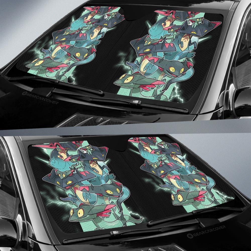 Dragapult Car Sunshade Custom Car Accessories For Fans - Gearcarcover - 2