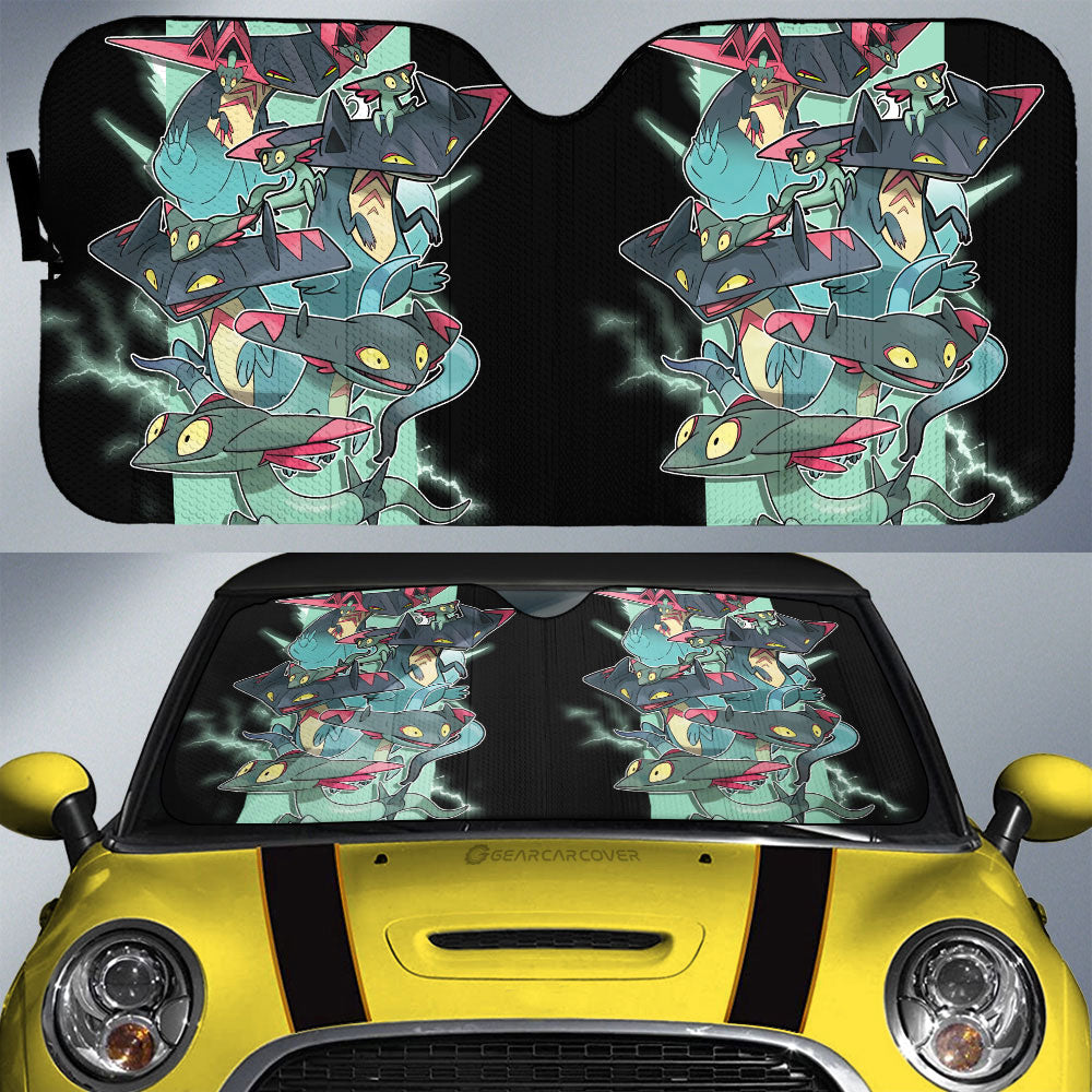 Dragapult Car Sunshade Custom Car Accessories For Fans - Gearcarcover - 1