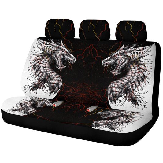 Dragon Car Back Seat Covers Custom Car Accessories - Gearcarcover - 1