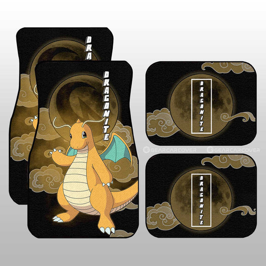 Dragonite Car Floor Mats Custom Anime Car Accessories For Anime Fans - Gearcarcover - 1