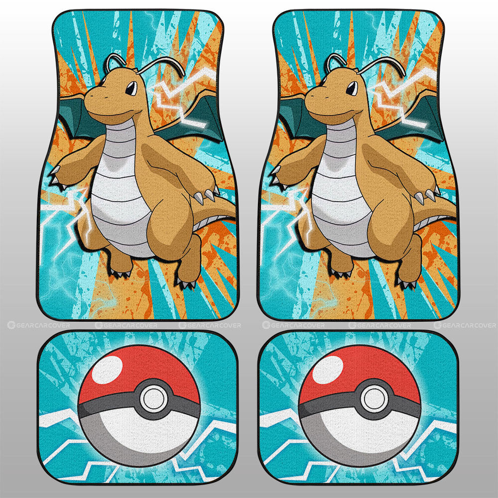 Dragonite Car Floor Mats Custom Car Interior Accessories - Gearcarcover - 1