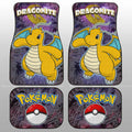 Dragonite Car Floor Mats Custom Galaxy Manga Style - Gearcarcover - 2