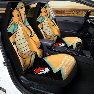 Dragonite Car Seat Covers Custom Anime Car Accessories - Gearcarcover - 1