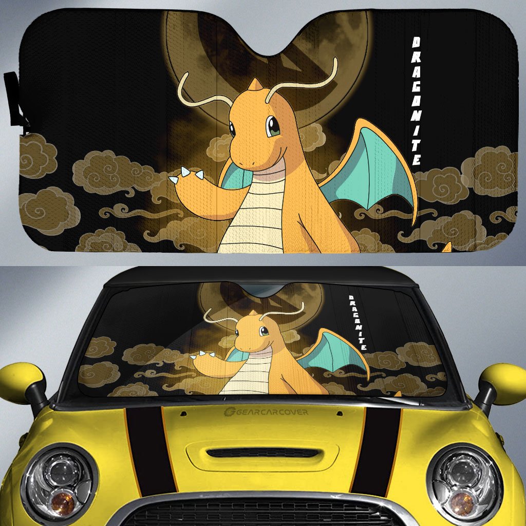 Dragonite Car Sunshade Custom Car Accessories - Gearcarcover - 1