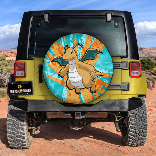 Dragonite Spare Tire Cover Custom Anime For Fans - Gearcarcover - 2