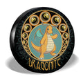 Dragonite Spare Tire Cover Custom Anime For Fans - Gearcarcover - 3