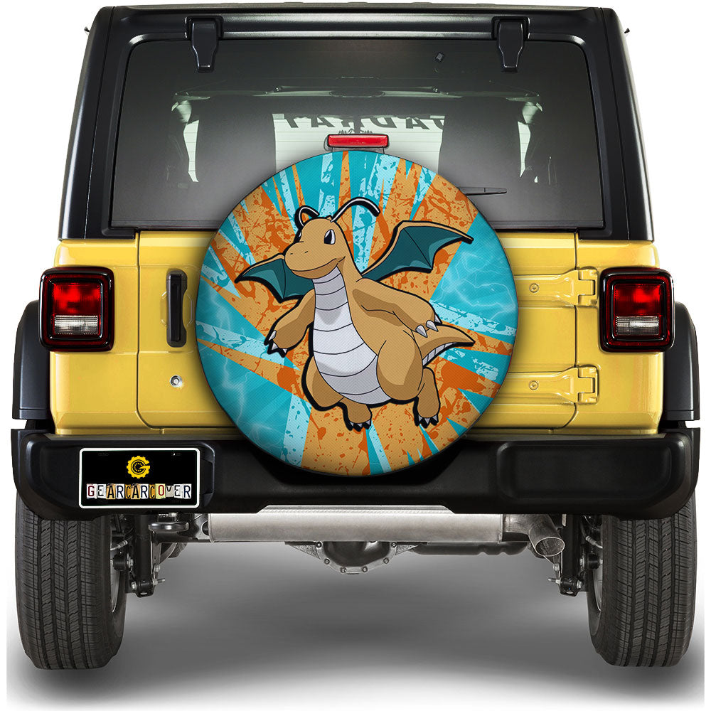 Dragonite Spare Tire Cover Custom Anime For Fans - Gearcarcover - 1