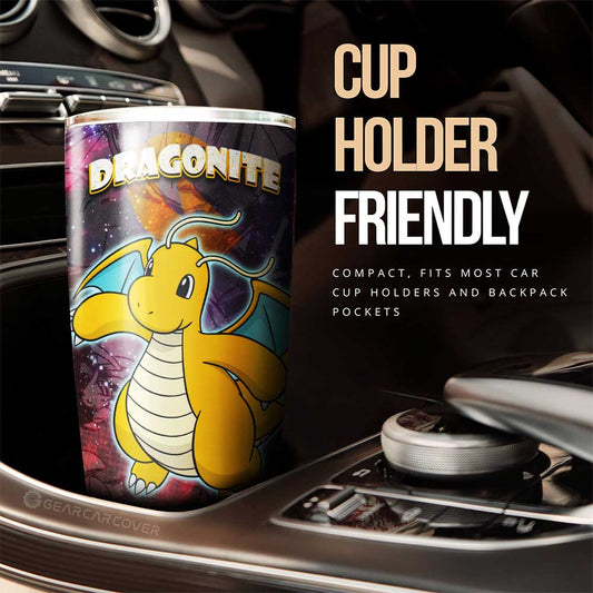 Dragonite Tumbler Cup Custom Anime Galaxy Manga Style - Gearcarcover - 2