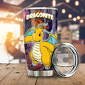 Dragonite Tumbler Cup Custom Anime Galaxy Manga Style - Gearcarcover - 1