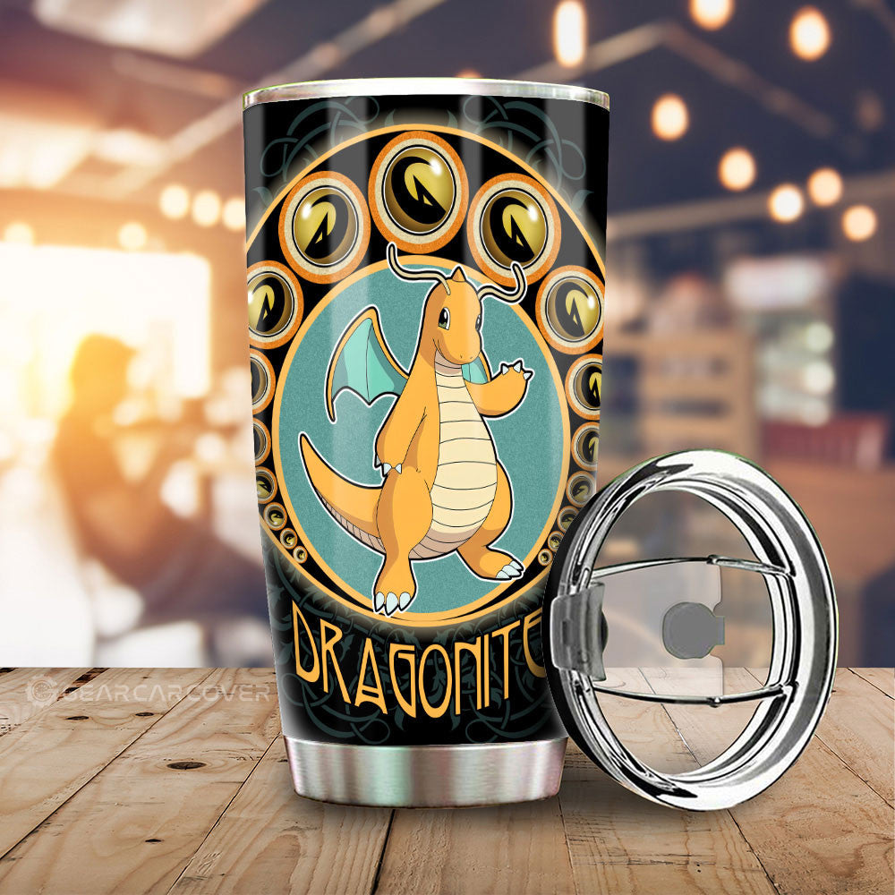 Dragonite Tumbler Cup Custom Anime - Gearcarcover - 1